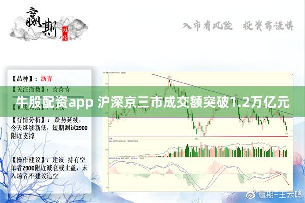 牛股配资app 沪深京三市成交额突破1.2万亿元